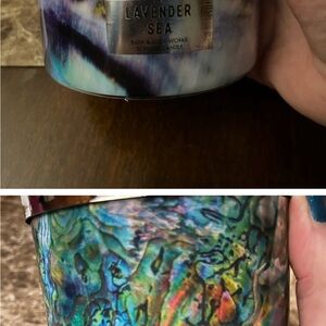 Lavender & mermaid candles